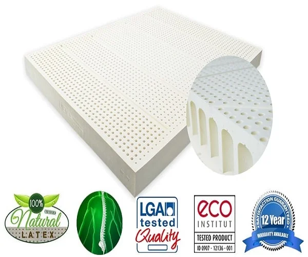 Những ưu điểm của nệm cao su Liên Á