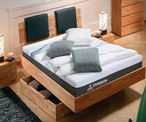 Nệm EU.Foam Kim Cương Dominion 1M ( Ép Cuộn )