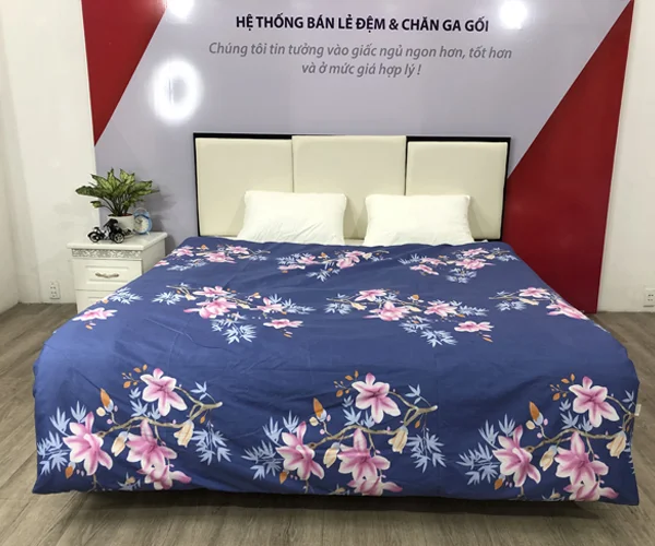 Chăn phao siêu nhẹ giá rẻ màu xanh đen