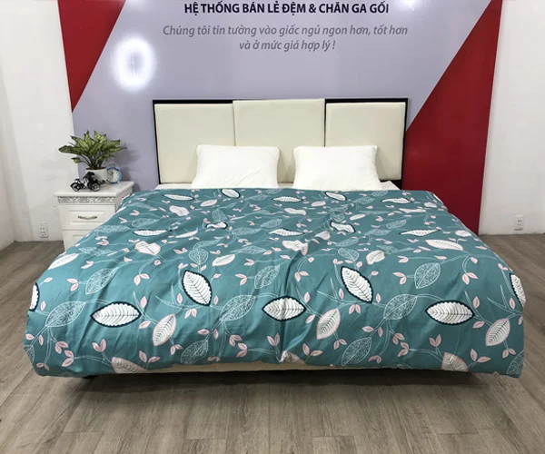 Chăn phao siêu nhẹ màu xanh lam