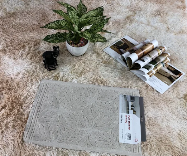 Thảm chùi chân Hanvico màu xám