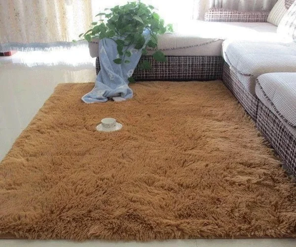 Thảm Trải Sàn, Trang Trí - Lông Dài Đẹp màu lâu