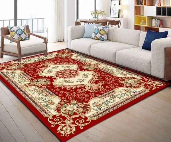 Thảm trải sàn Bali M1 màu đỏ