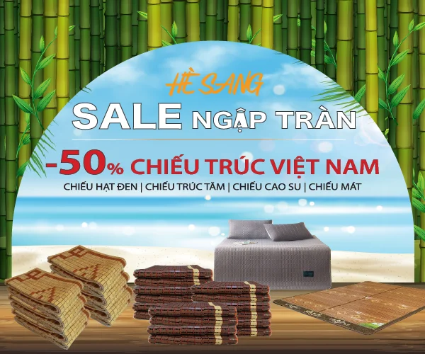 Những loại chiếu nằm cực mát cho mùa hè được ưu chuộng nhất